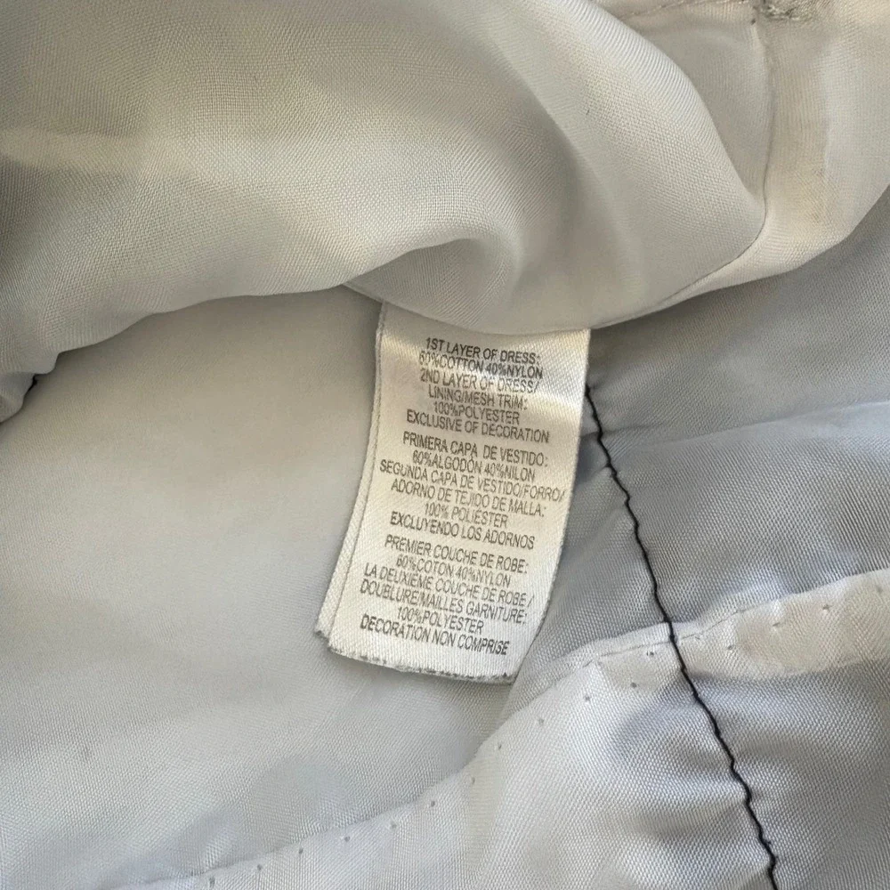 Emily West Girls Size 14.5 Black Lace Dress Pink‎ Ribbon White Layered Hem Party